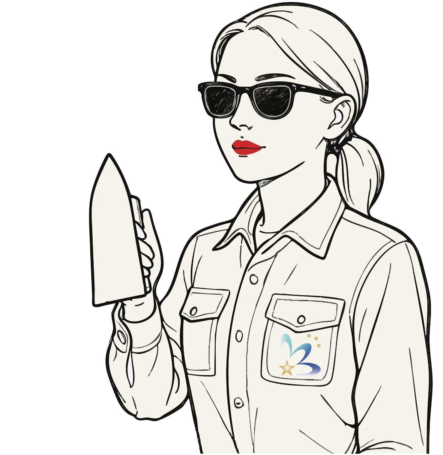 女性のイラスト
